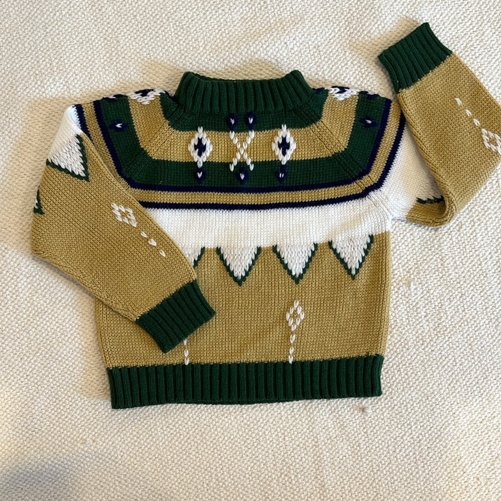Vintage Twin Fashion New York Boys Sweater